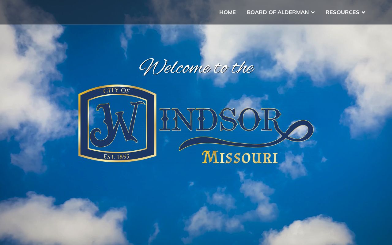 Windsor Missouri official city page for warrant routing